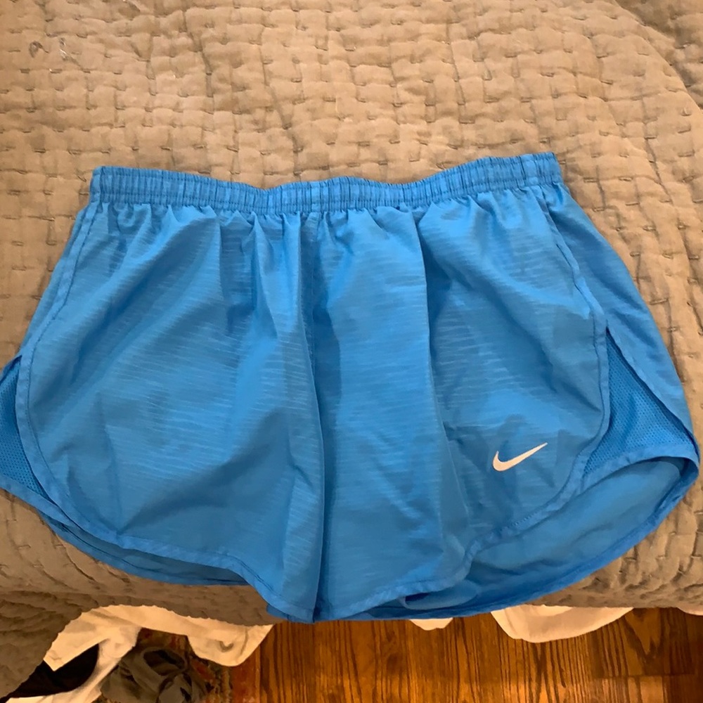 Blue Nike Running Shorts